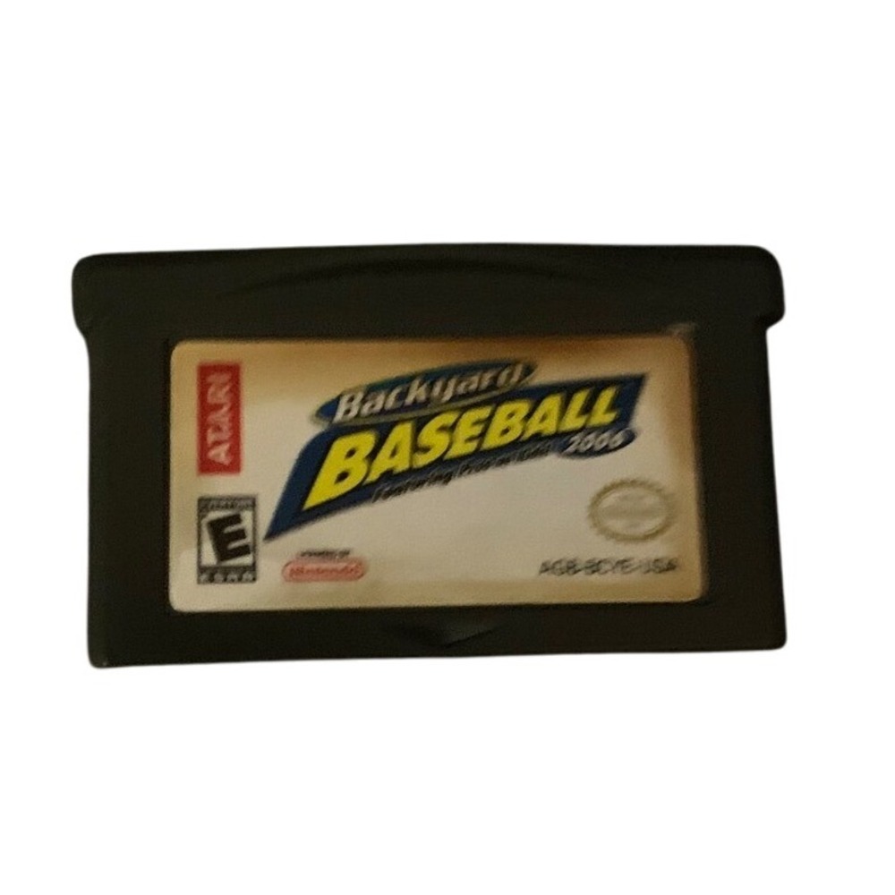 Backyard Baseball 2005 - Nintendo Game Boy Advance - Cartridge Only Clean Label